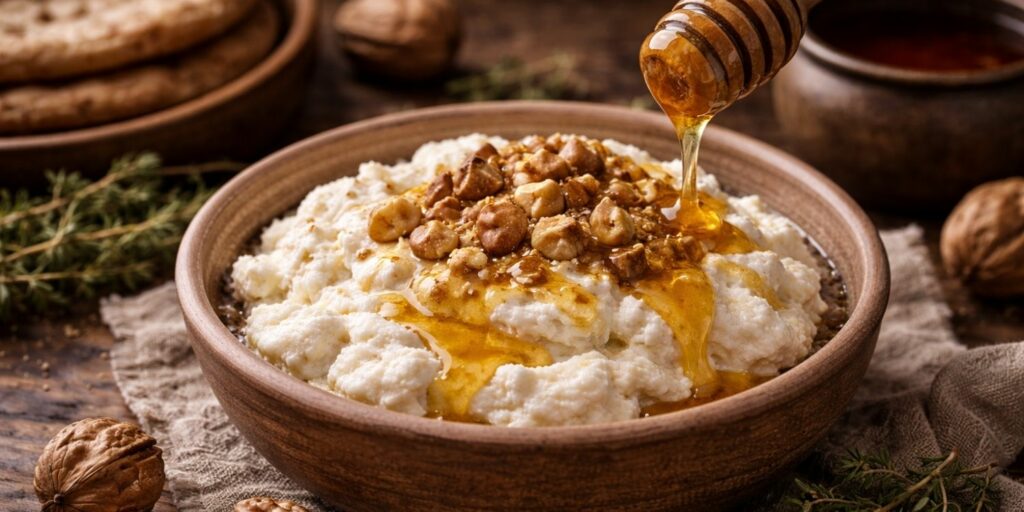 Fromage de brebis au miel