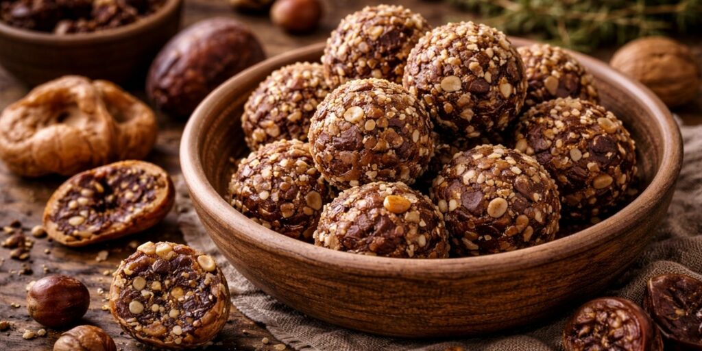 Fruits séchés en boulettes gauloises