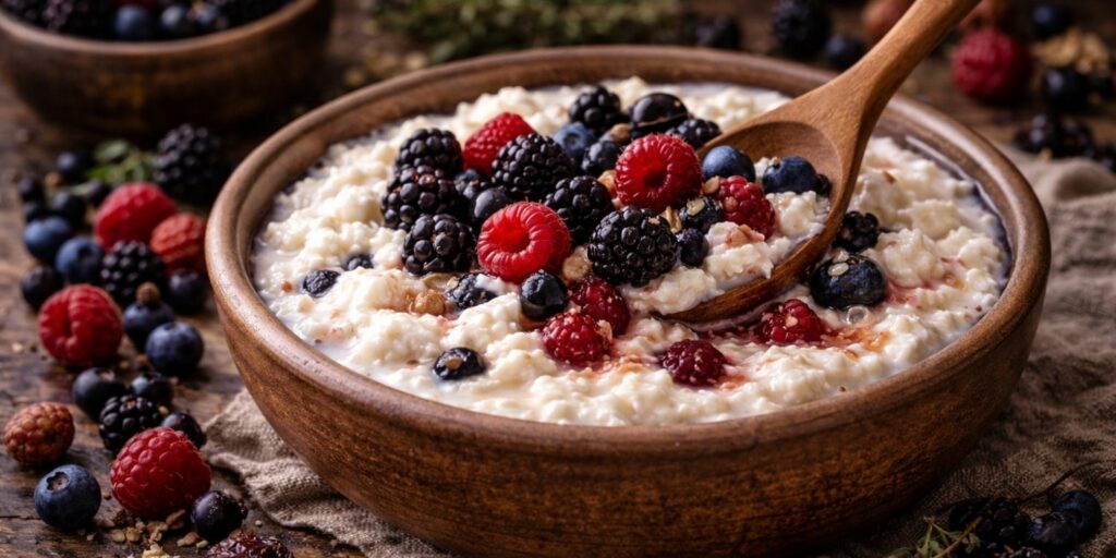 Lait caillé au baies gaulois
