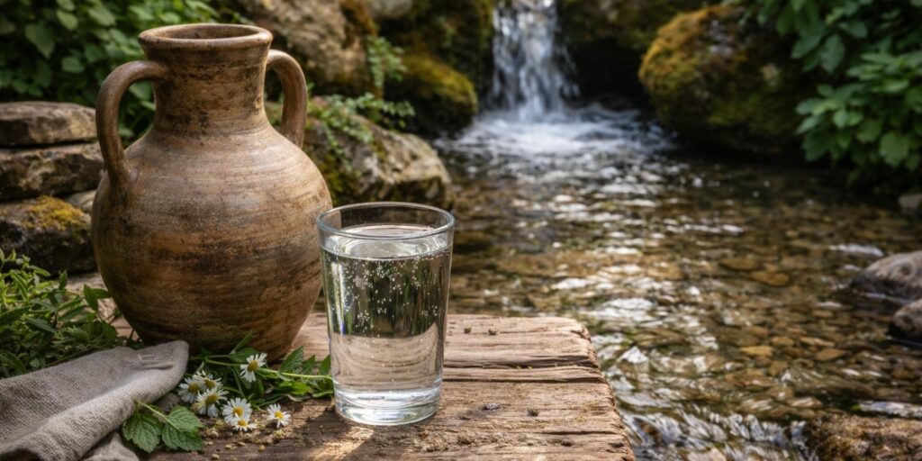 Eau de source chez les gaulois