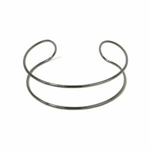 Torque gaulois double lisse ouvert